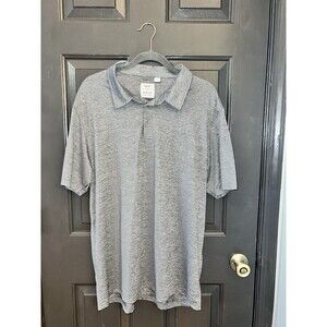 Save the Ocean Apparel Company Men's Gray XXL Polo Shirt Short Sleeve Collared